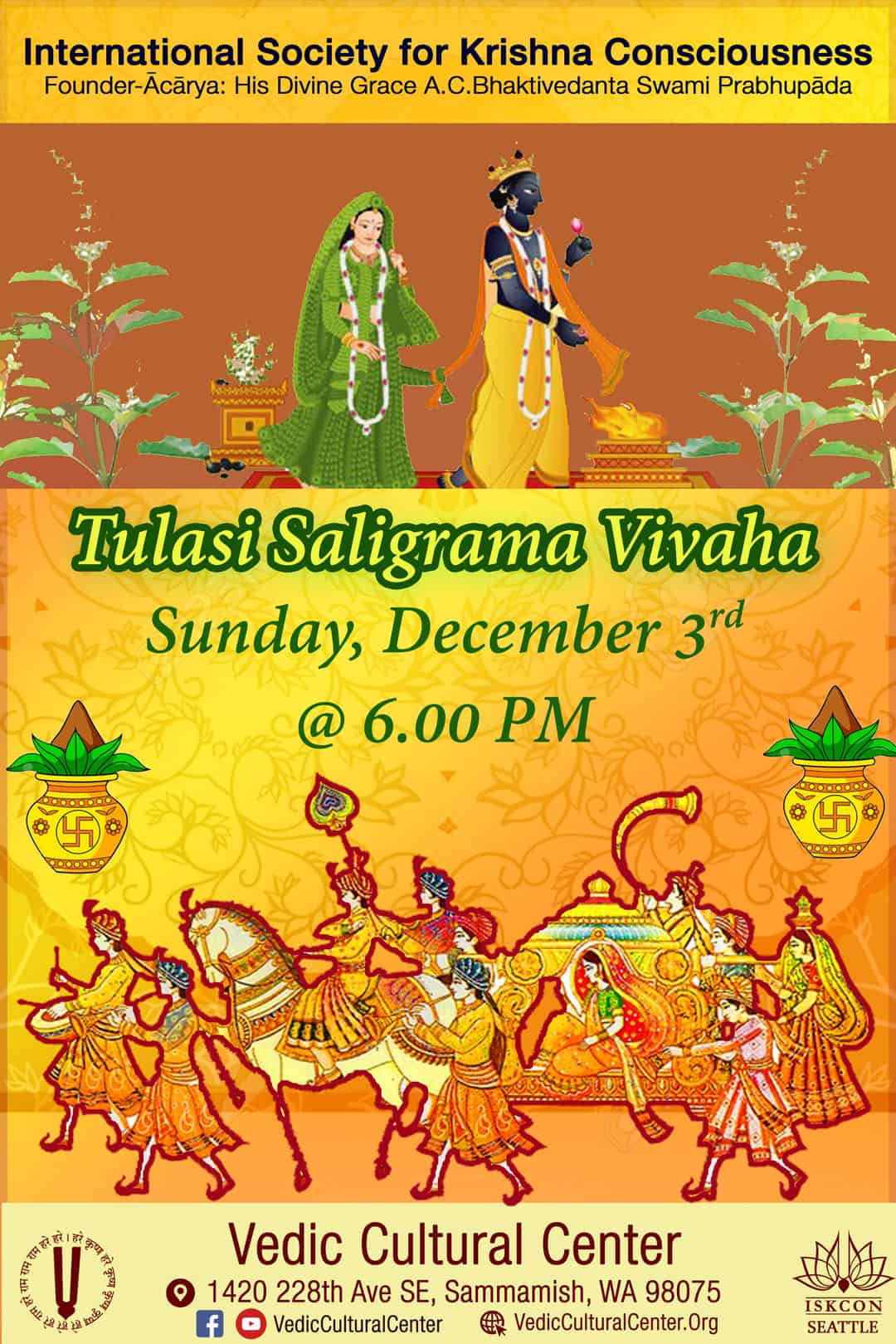 tulsi_vivaha_2023 | Vedic Cultural Center